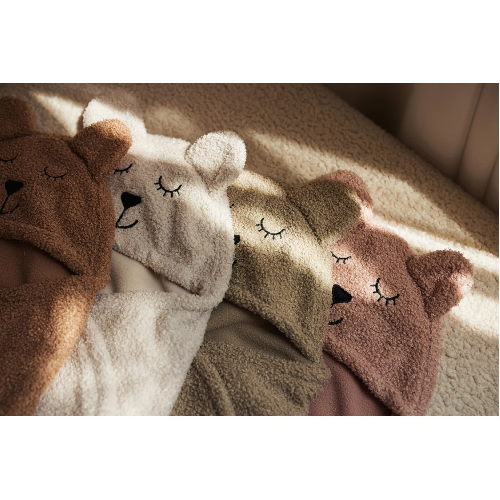 Jollein одеяло-конверт для автокресла/коляски - Bear Boucle Oatmeal Jollein одеяло-конверт для автокресла/коляски - Bear Boucle Oatmeal