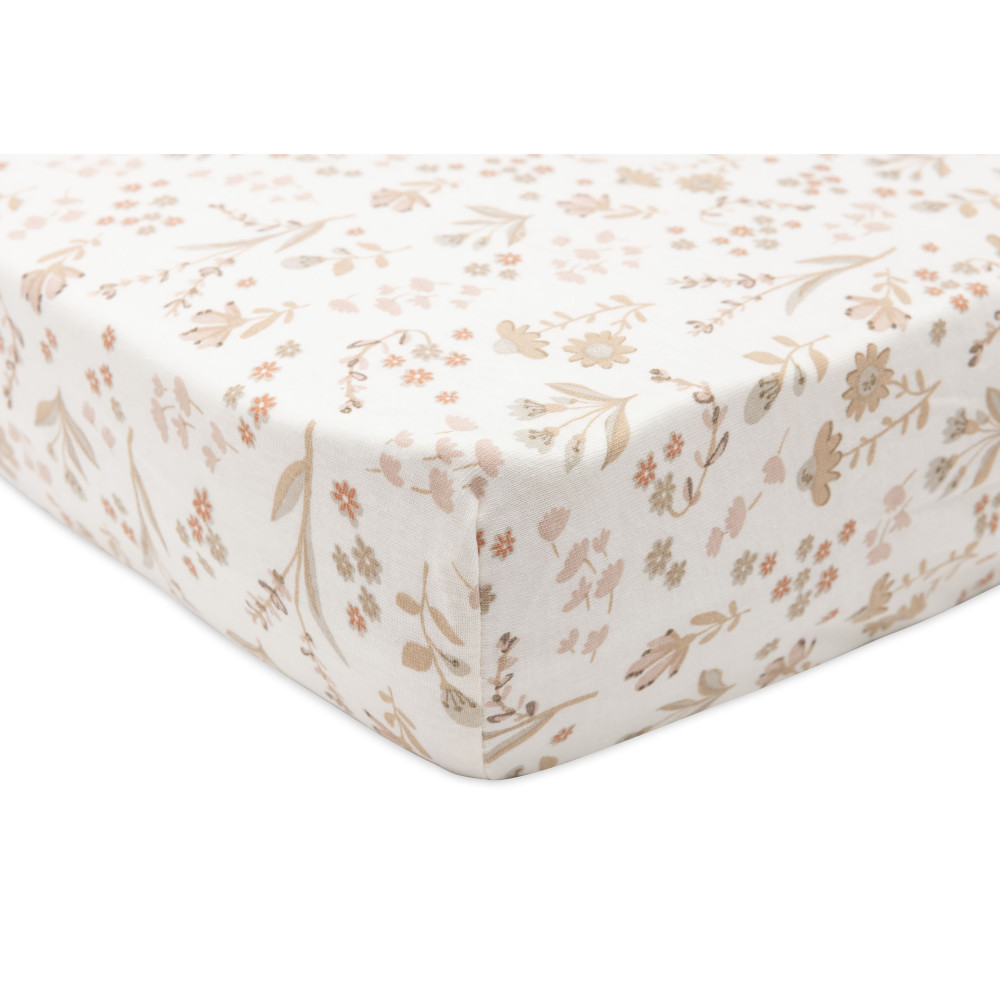 Fitted Sheet Jersey 60x120cm Bloomy