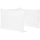Jollein gultas apmale 180x30cm White Jollein gultas apmale 180x30cm White