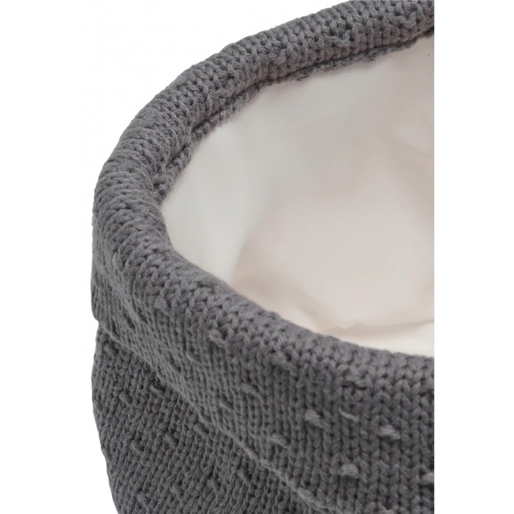 Корзина для хранения Bliss Knit Storm Grey