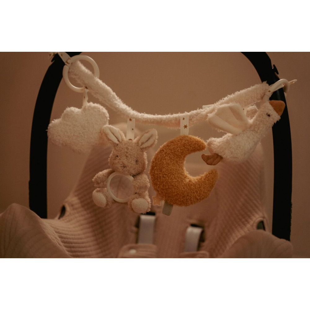 Little Dutch Stroller toy chain ´Newborn Naturals´ GRS
