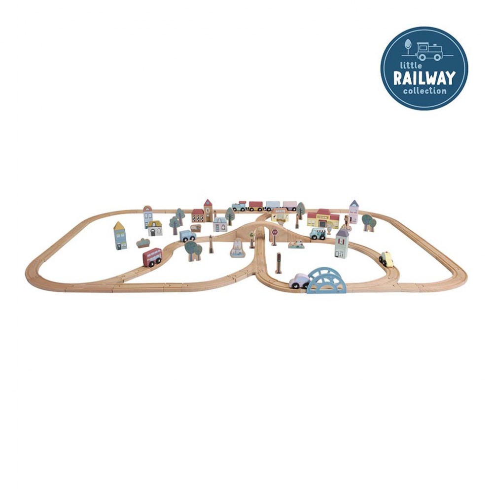 Little Dutch Railway Train XXL Set – Starterkit