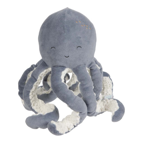 Little Dutch mīksta rotaļlieta Astoņkājis Blue