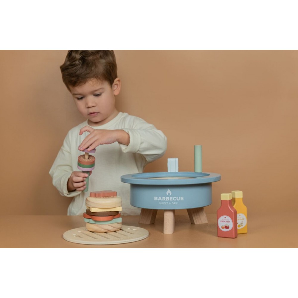 Little Dutch koka bārbekjū Barbecue Toy Set FSC