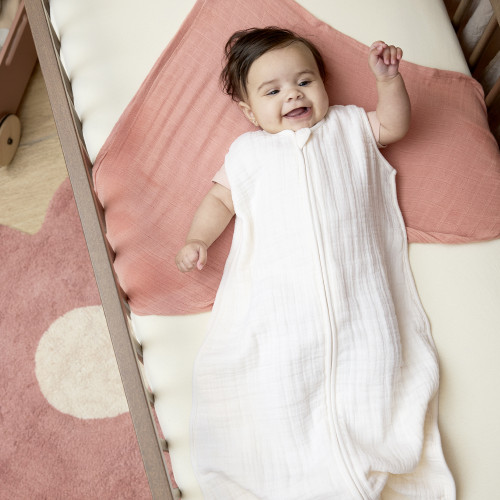 Meyco Baby спальный мешок 60cm pre-washed muslin - offwhite - 0.5 TOG