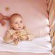 Простынь на резинке Meyco Baby - Soft Pink - 60x120 cm Простынь на резинке Meyco Baby - Soft Pink - 60x120 cm
