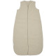Sleeping bag lined pre-washed muslin - Sand - 70cm - 2.0 TOG