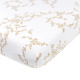40/50x80/90cm Palags ar gumiju Meyco Baby - Branches Sand