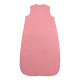 Sleeping bag lined pre-washed muslin - Rose - 2.0 TOG