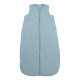 Sleeping bag lined pre-washed muslin - Jeans Blue - 2.0 TOG
