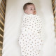 Meyco Baby Swaddle Mini Panther - Soft Pink 1.0 TOG