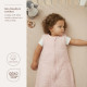 Meyco Baby guļammaiss 90cm pre-washed muslin - soft pink - 0.5 TOG