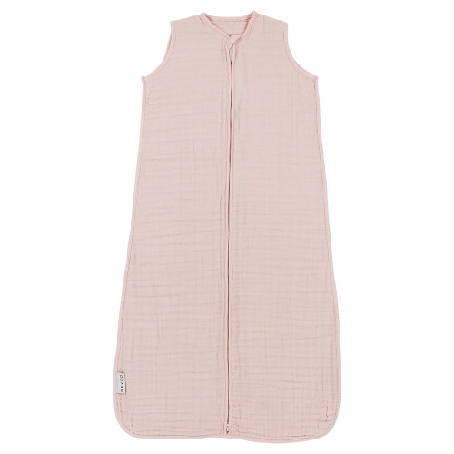 Meyco Baby guļammaiss 90cm pre-washed muslin - soft pink - 0.5 TOG
