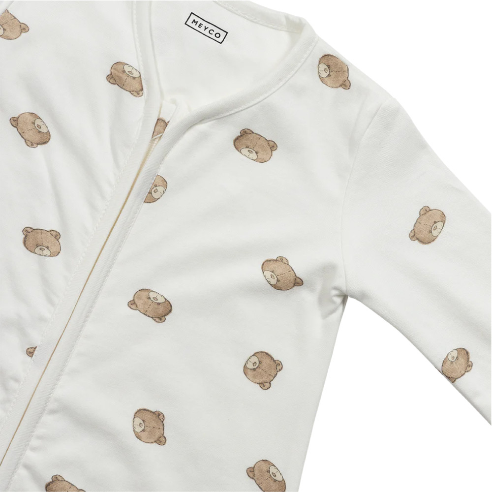 Meyco Baby guļammaiss ar piedurknēm - Bear - 1.0 TOG