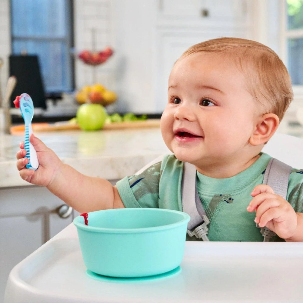 Munchkin Multistage first spoons 3psc Blue/Green