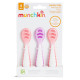 Munchkin Multistage first spoons 3psc Pink/Purple
