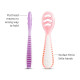 Munchkin Multistage first spoons 3psc Pink/Purple