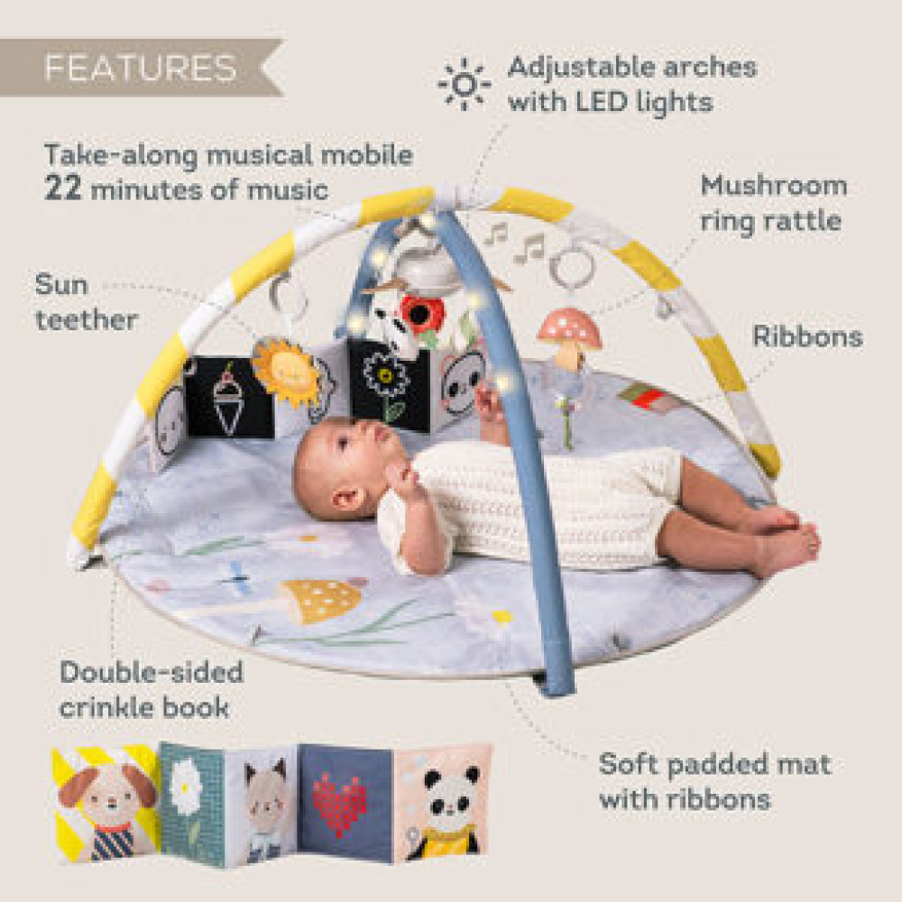 Taf Toys aktivitāšu paklājs Melody Bloom activity gym