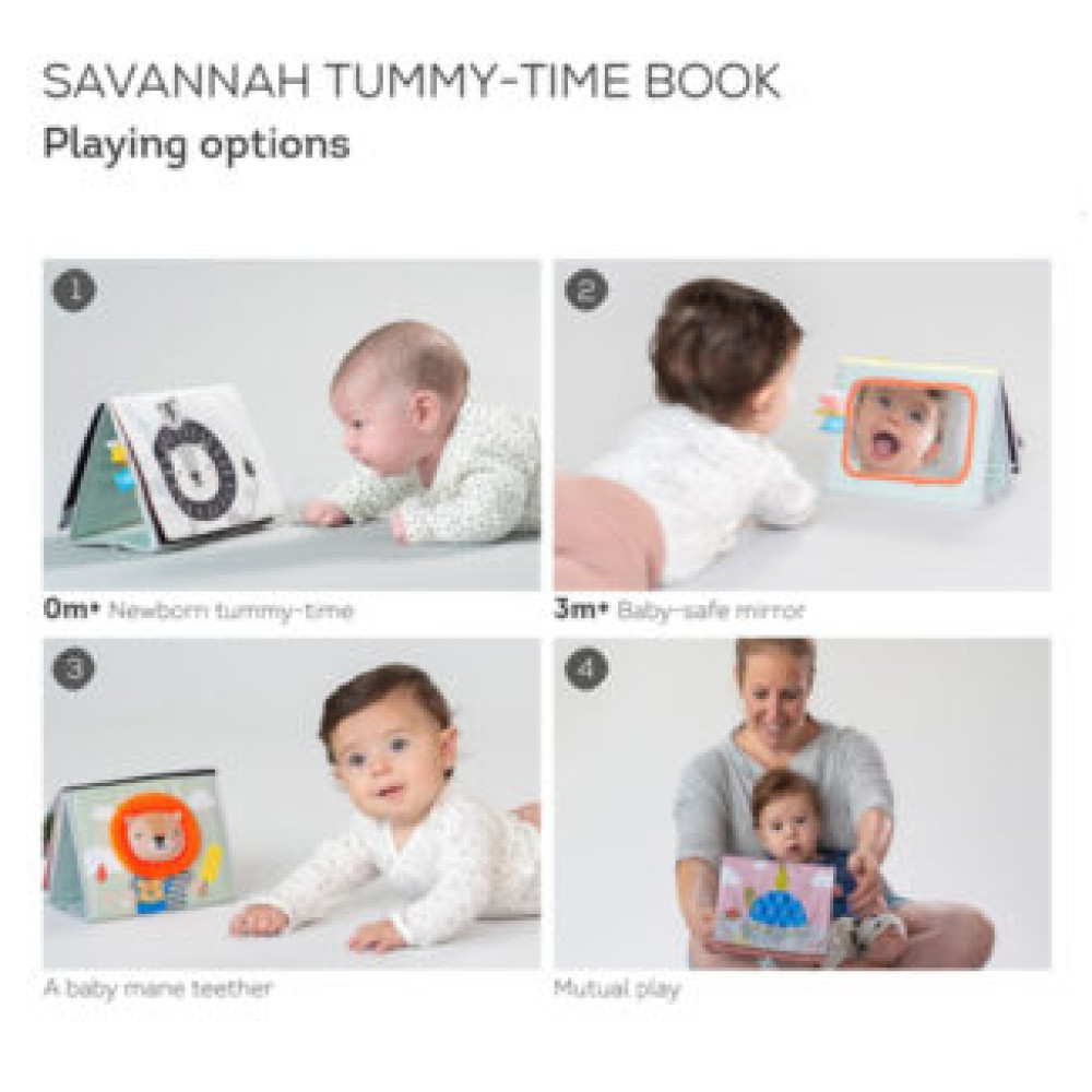 Taf Toys Savannah Tummy-time book