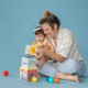 Taf Toys attīstošā rotaļlieta North Pole Ball Drop Stacker