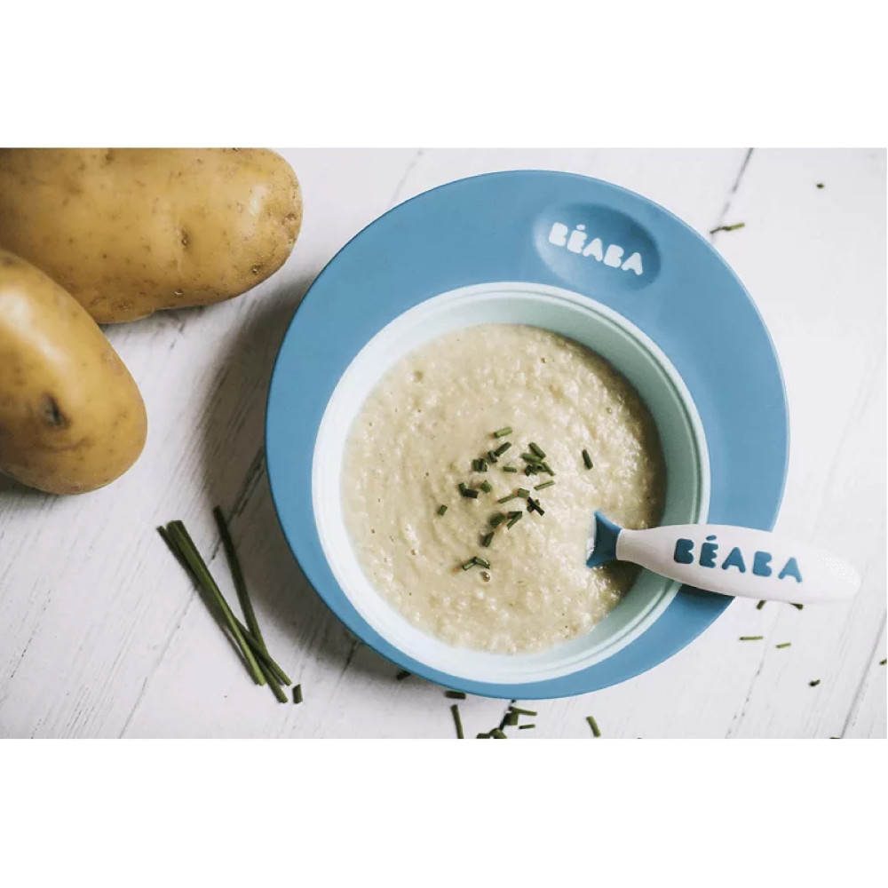 Beaba Ellipse Training Plate Peacock 210ml