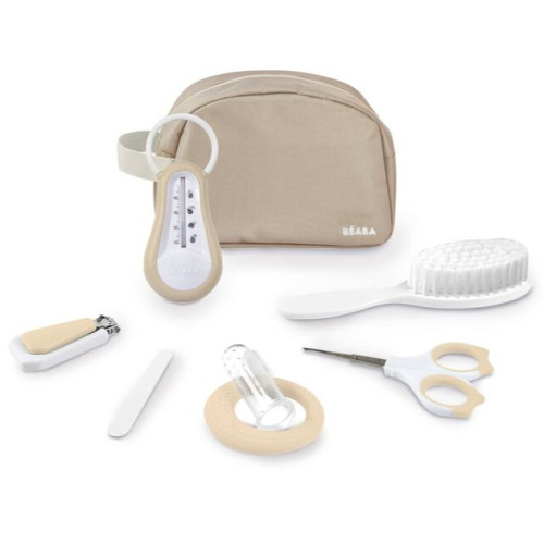 Beaba Toiletry bag with 7 accessories - Clay Earth