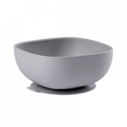 Beaba Silikona Bļodiņa Ar Piesūcekni GREY