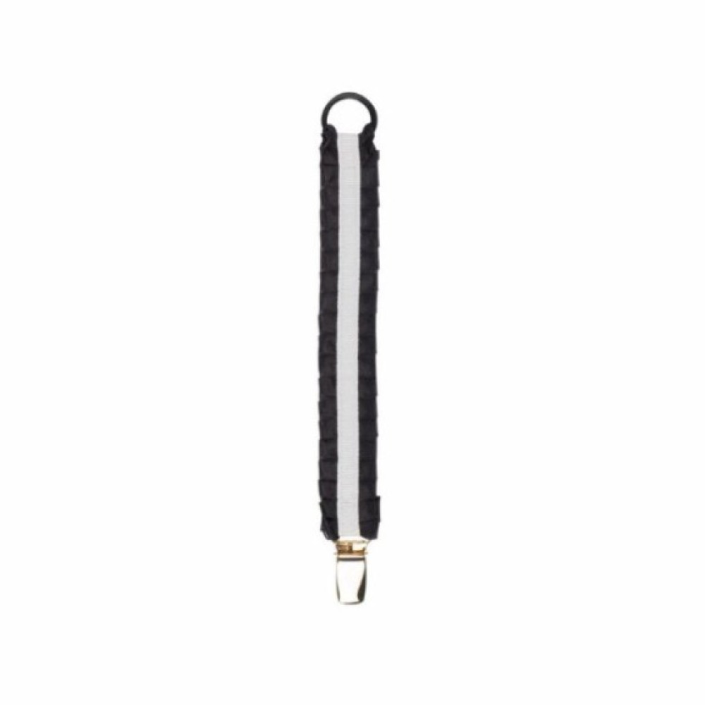 Bjallra pacifier clips Black/White