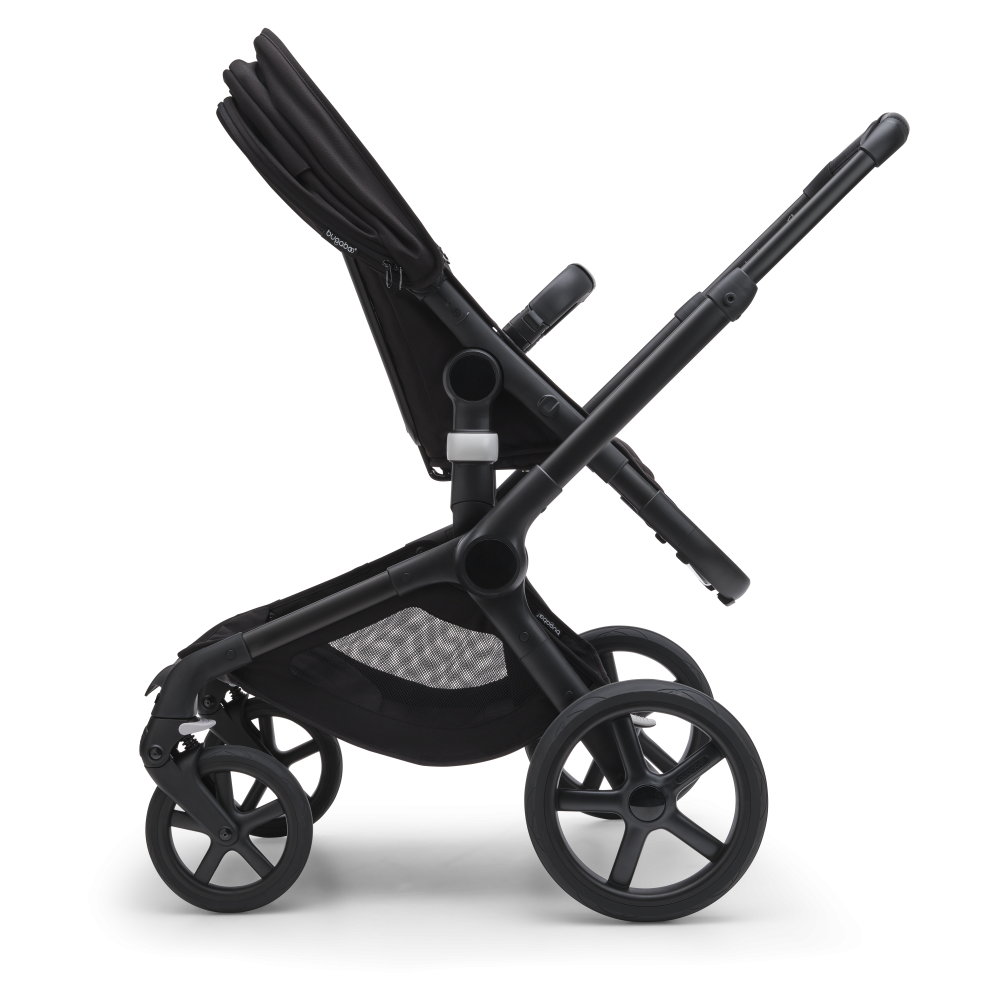 Bugaboo Fox2 Complete Stroller - Black/Grey Melange/Grey Melange