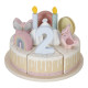 Kūka Little Dutch Birthday Cake Pink