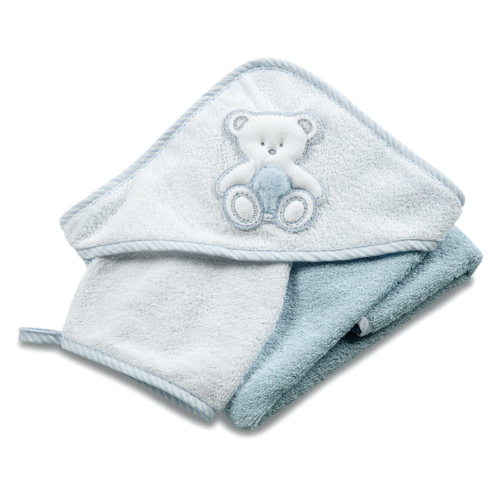 Italbaby COTTON TERRY TOWEL 75x75cm Blue