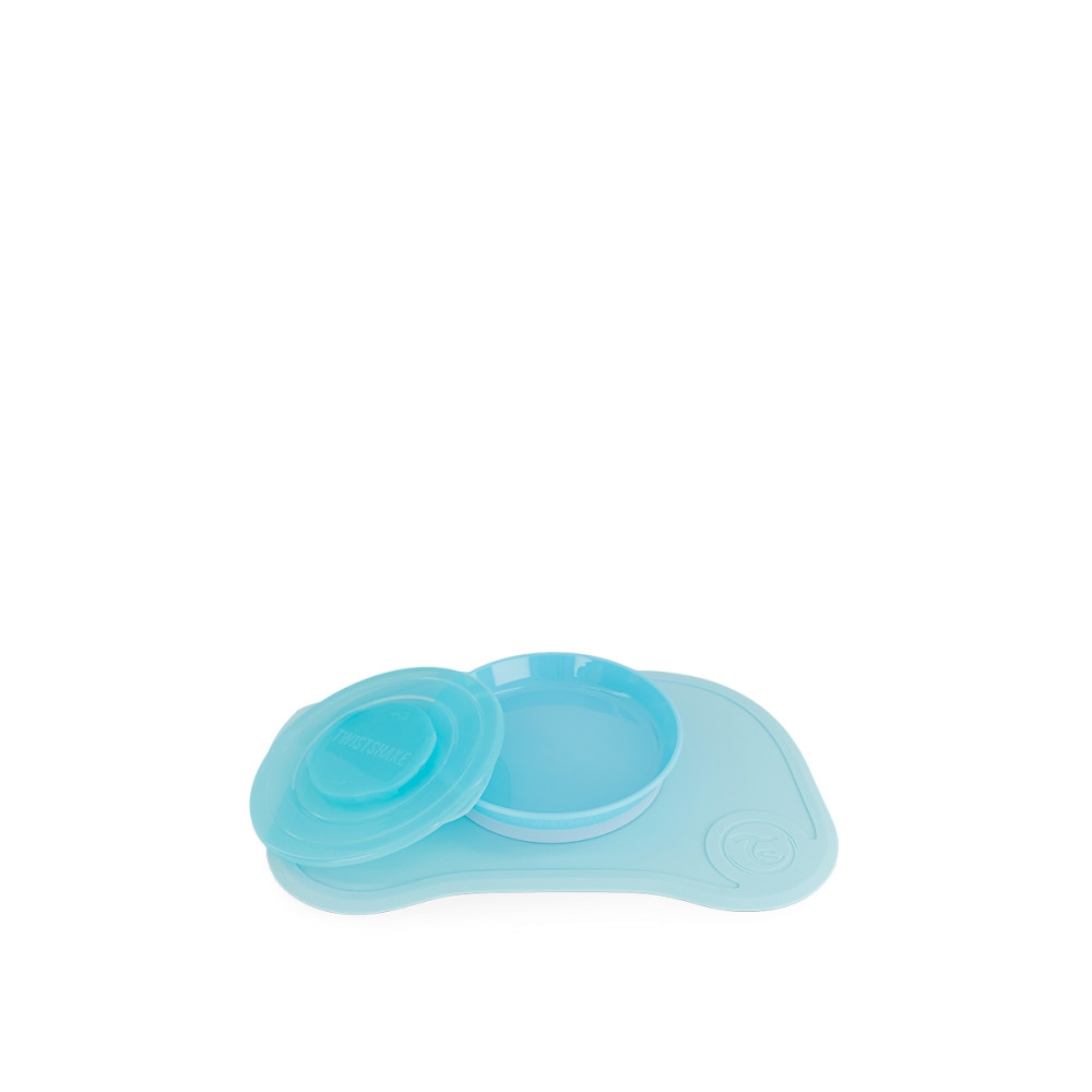 Twistshake silikona paklājiņš Click Mat Mini gaiši zils