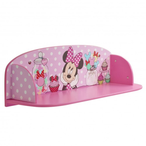 Minnie Mouse sienas grāmatu plaukts