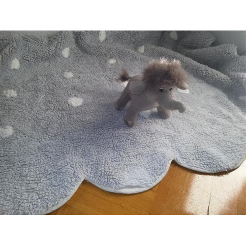 Aratextil Cookie gris mazgājamais paklājs no 100% kokvilnas