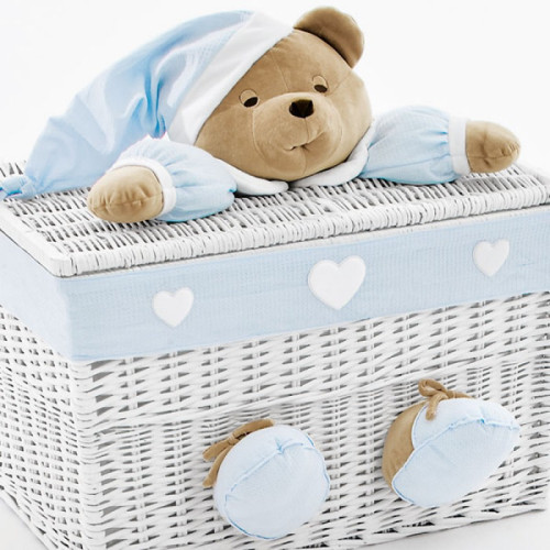 NaNan PUCCIO rotaļlietu kaste lielā Light Blue