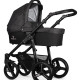 Venicci Soft Denim Black 2 in1 bērnu rati Venicci Soft Denim Black 2 in1 bērnu rati